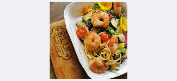 Pasta aioli Garnalen